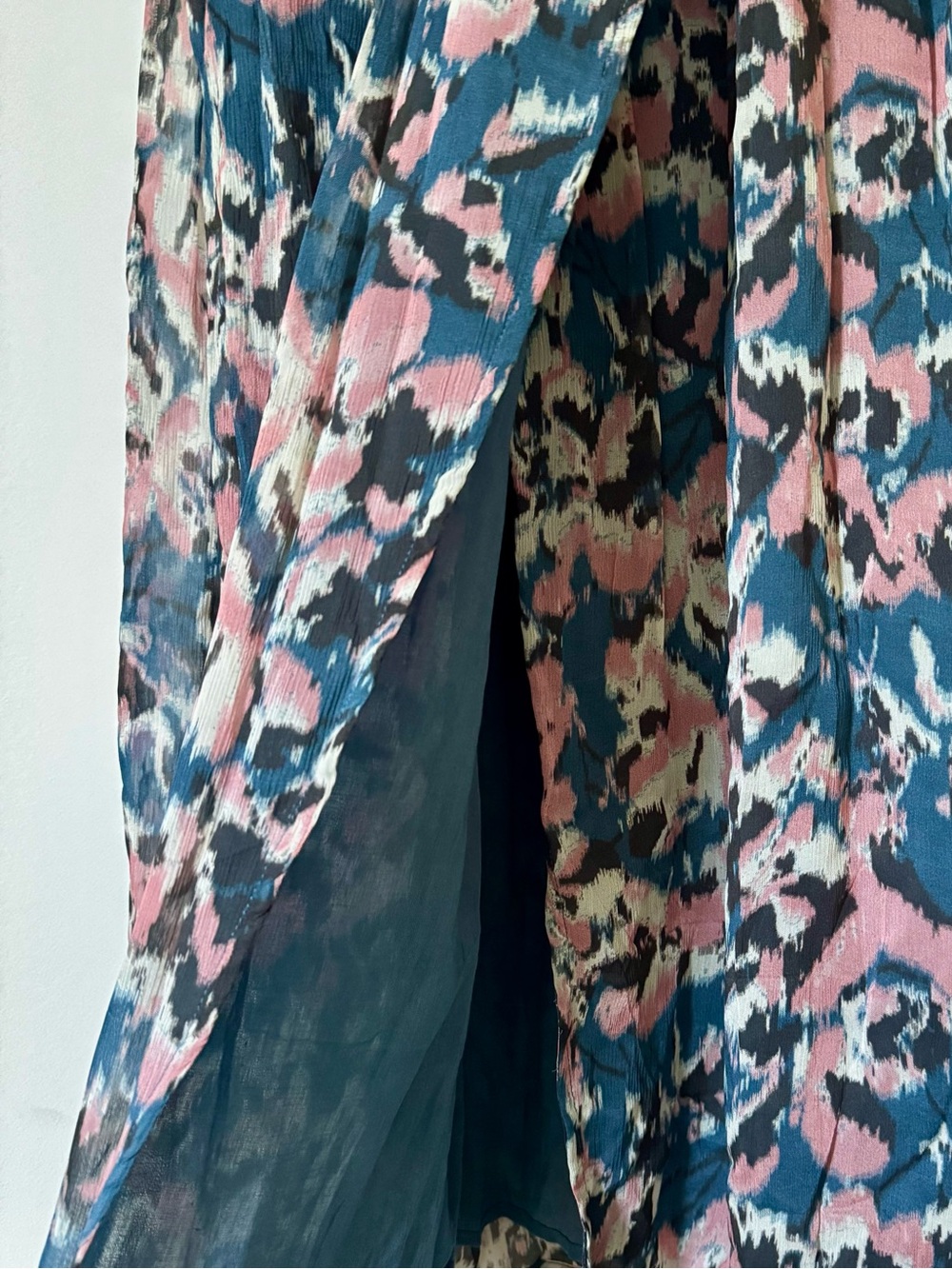 Anthropologie Cleobella Leia Ankle Dress, Pink & Blue Le Jules Floral Print – M - Picture 5 of 9